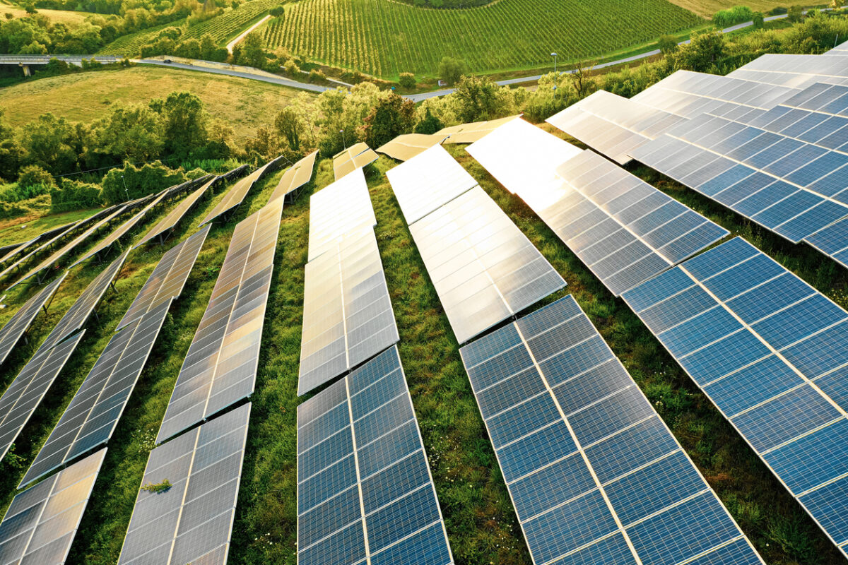 champ photovoltaique